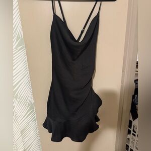 Cotton Candy Black Dress